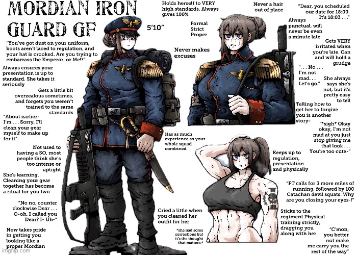 Warhammer gfs, until i get mod | image tagged in warhammer40k,girlfriend | made w/ Imgflip meme maker