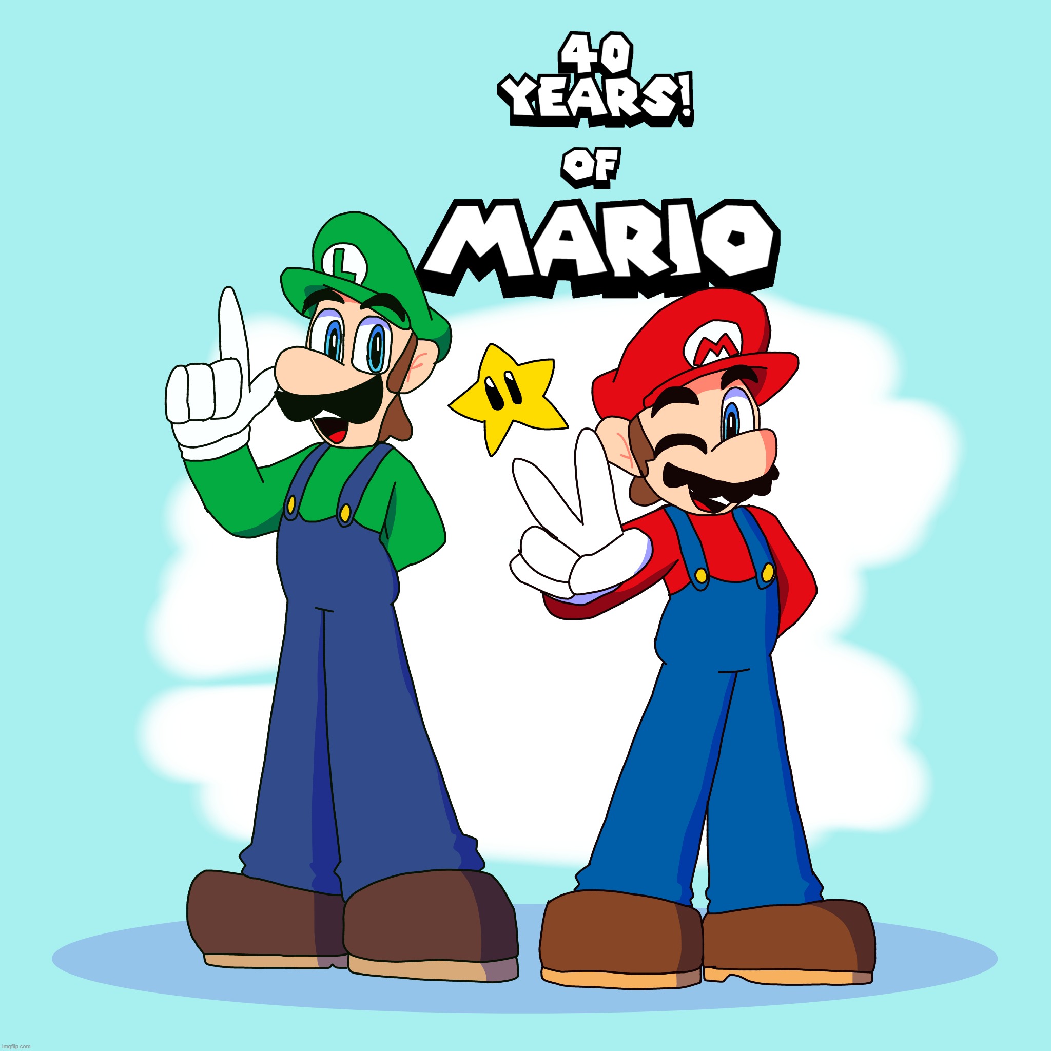 i love mario | made w/ Imgflip meme maker