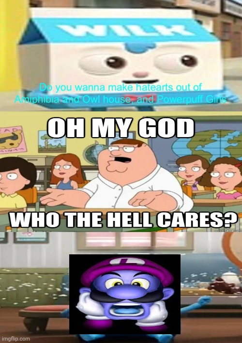 A fill-in meme but I made it more unfunny | image tagged in ruin this fill in meme 271,deviantart,cringe,family guy,peter griffin,why are you reading the tags | made w/ Imgflip meme maker