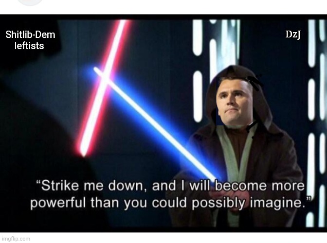 Leftys have no idea of the Force they unleashed | Shitlib-Dem leftists; DzJ | image tagged in civil war,they don't know,the force awakens | made w/ Imgflip meme maker