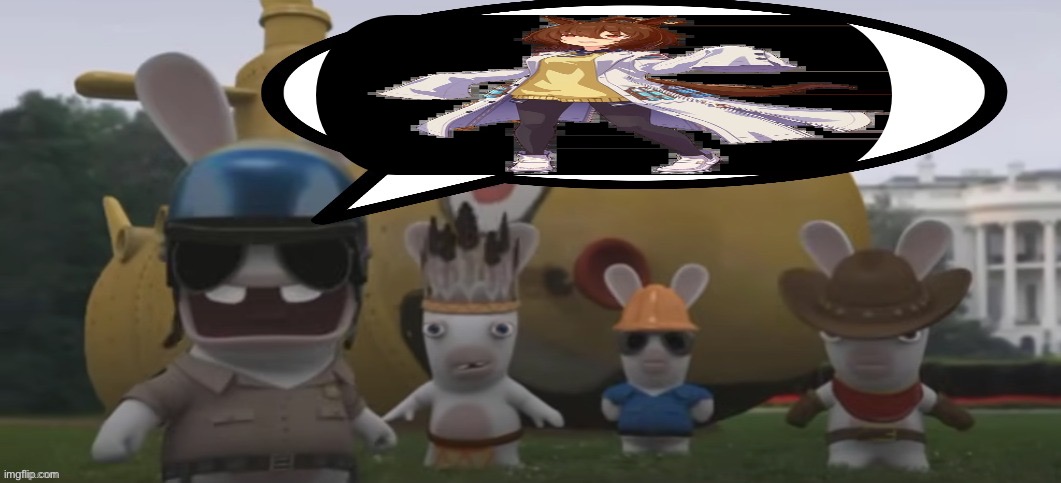 Soldier Rabbid Yelling | image tagged in soldier rabbid yelling | made w/ Imgflip meme maker