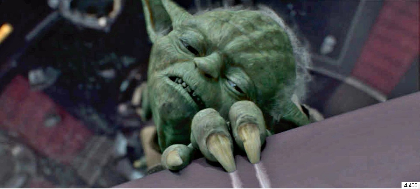 High Quality Yoda, Hold On! Blank Meme Template