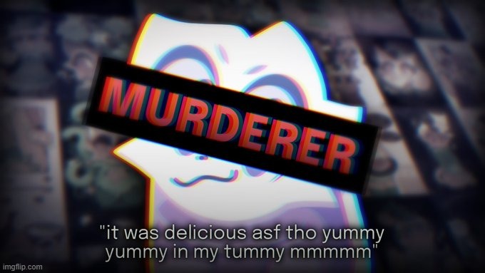 context: she murdered a pumpkin (art by artifyber) | made w/ Imgflip meme maker