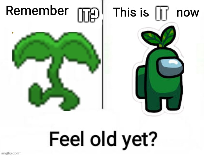 Remember him? | IT; IT? | image tagged in remember him | made w/ Imgflip meme maker
