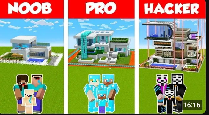 Noob vs Pro vs Hacker Blank Meme Template