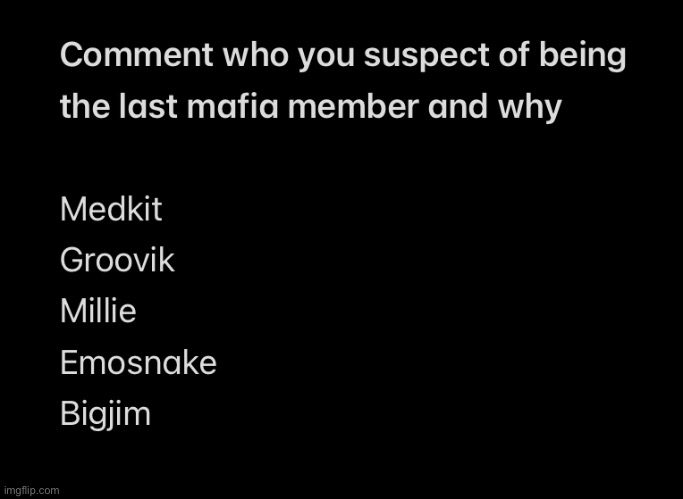 One of the five is guilty | made w/ Imgflip meme maker