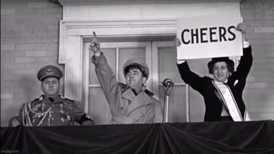 Three Stooges Hitler | image tagged in three stooges hitler | made w/ Imgflip meme maker
