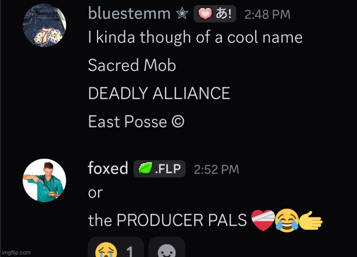 the producer pals <3 | made w/ Imgflip meme maker