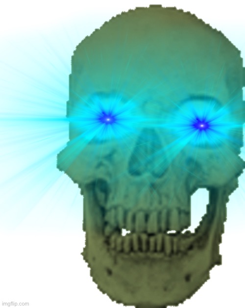 Cursed skull emoji | image tagged in cursed skull emoji | made w/ Imgflip meme maker