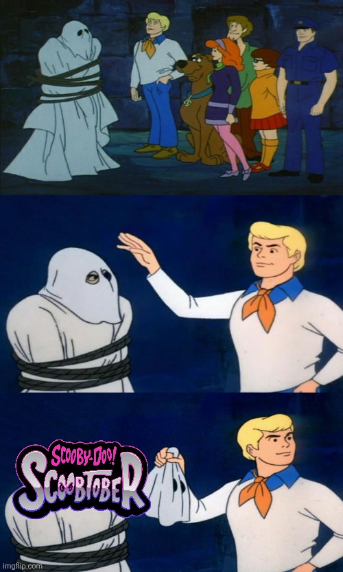 Scooby Doo Unmasking | image tagged in scooby doo unmasking | made w/ Imgflip meme maker