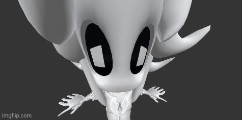 What level of character obsession is downloading a 3d model of said character so they can do silly things | made w/ Imgflip meme maker