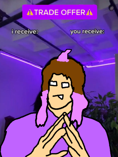 Trade Offer PyroCat Blank Meme Template