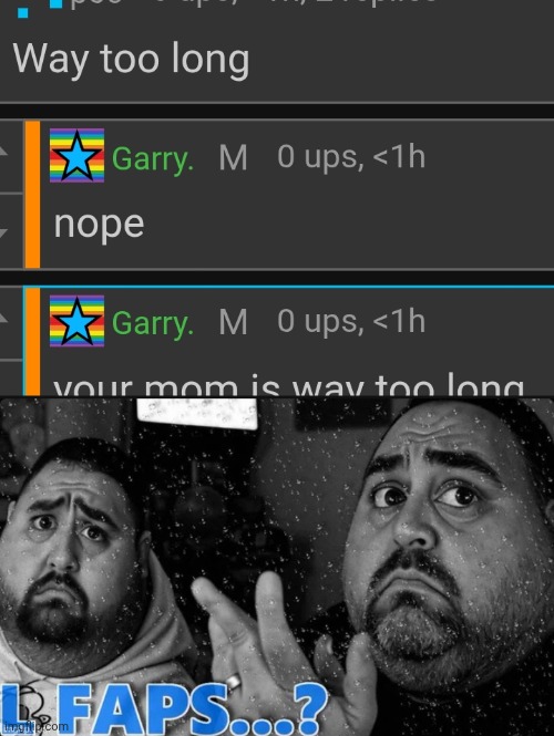image tagged in l faps | made w/ Imgflip meme maker