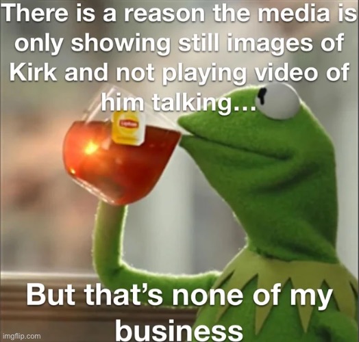 I’ve got a point | image tagged in charlie kirk,loser,racist | made w/ Imgflip meme maker