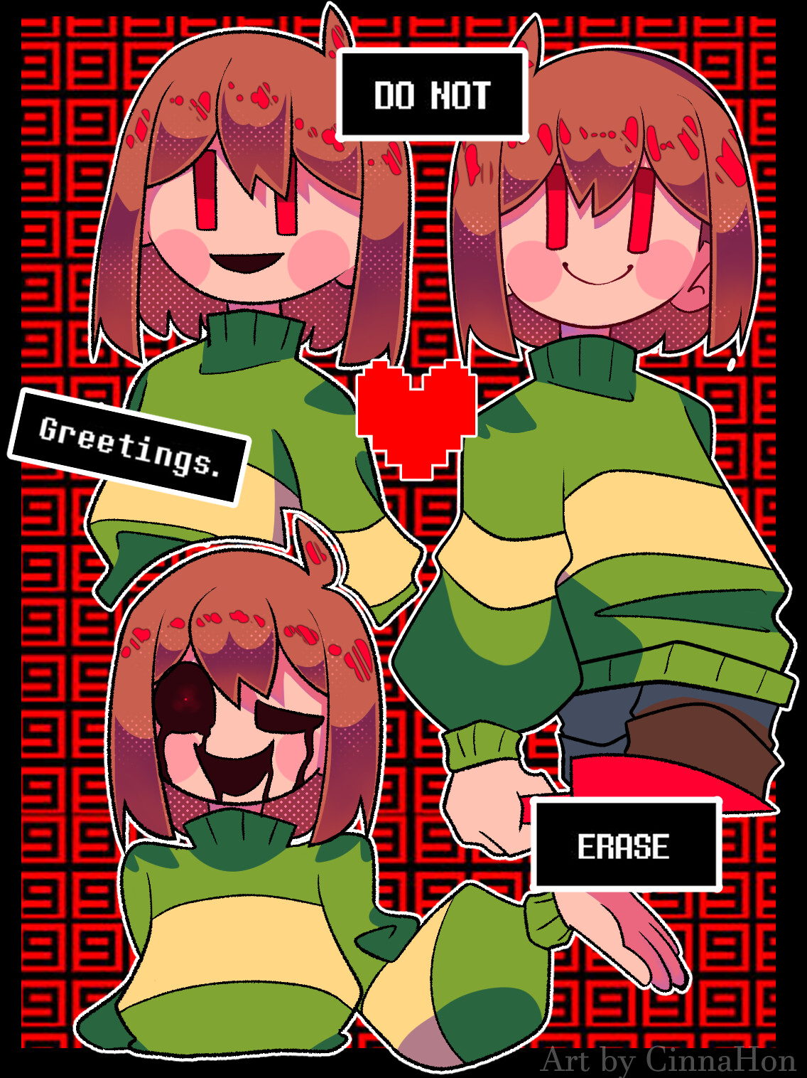 Chara Blank Meme Template