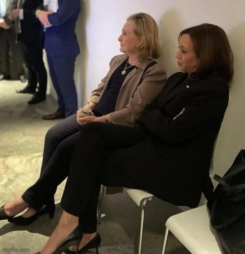 Hillary and Kamala | image tagged in hillary and kamala | made w/ Imgflip meme maker