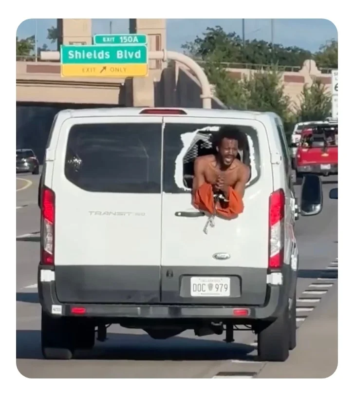 OK Prison Transport Blank Meme Template