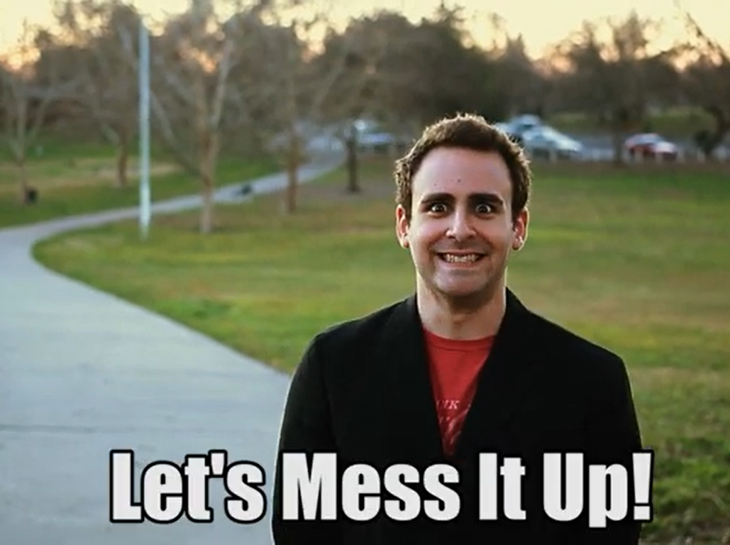 High Quality Let's Mess It Up Blank Meme Template