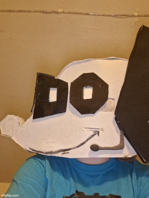 Reminds me, I have a huge dob cosplay head for a dob cosplay, planning to make a simple mask soon too | made w/ Imgflip meme maker
