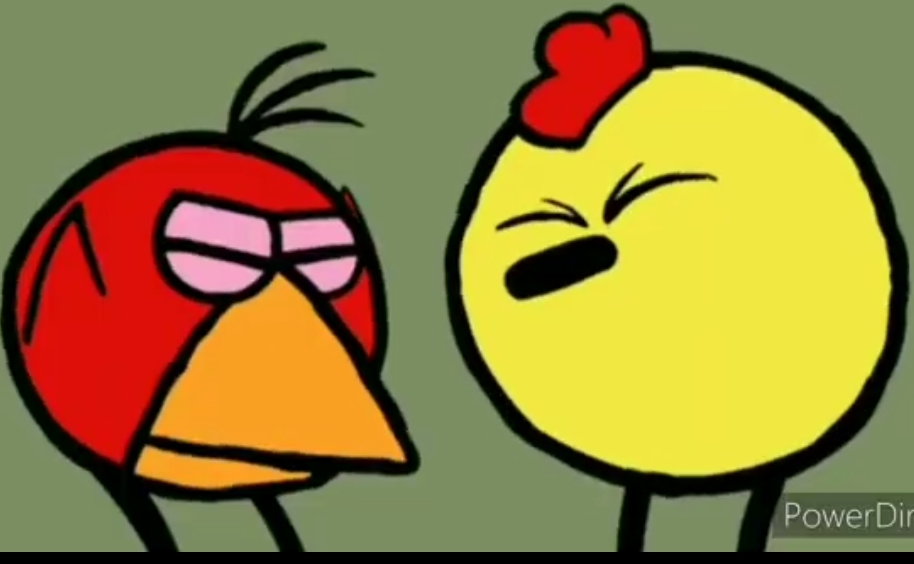 Annoyed peep and chirp (patbww) Blank Meme Template