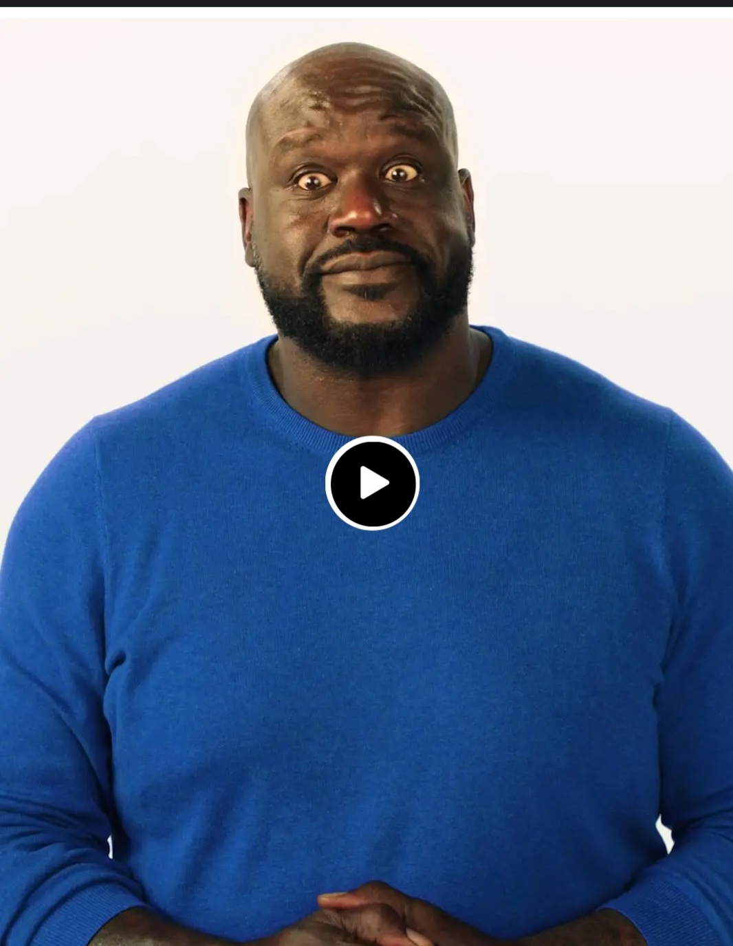 Shaq Haunts My Dreams Blank Meme Template