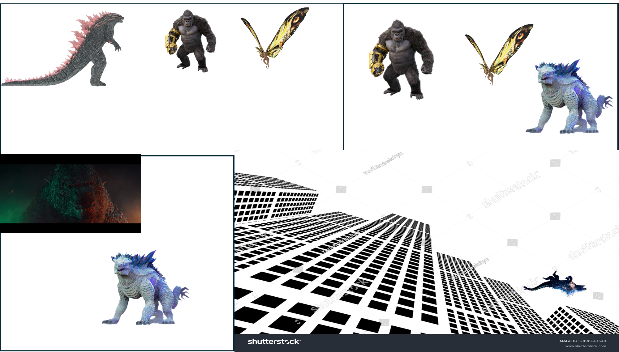 MEETING BOARD ROOM TEMPLATE GODZILLA VERSION Blank Meme Template