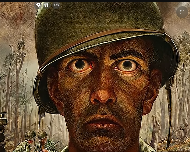tousand year stare Blank Meme Template