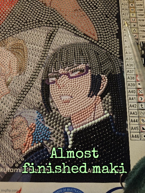 Almost finished maki | made w/ Imgflip meme maker