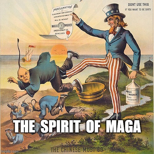 Spirit of MAGA | image tagged in maga | made w/ Imgflip meme maker