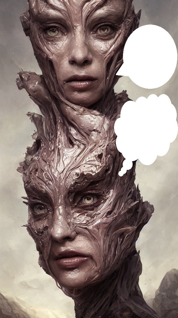High Quality Two Heads Blank Meme Template