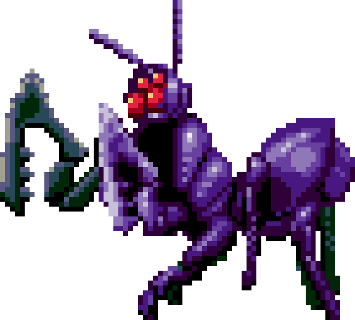 Purple lobstermantis Meme Template