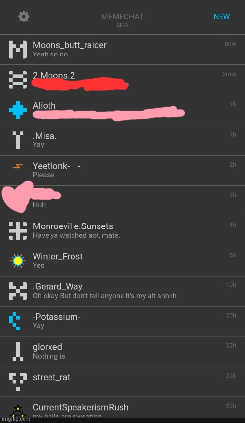 Can anyone come online, Different censor colour mean different things | made w/ Imgflip meme maker