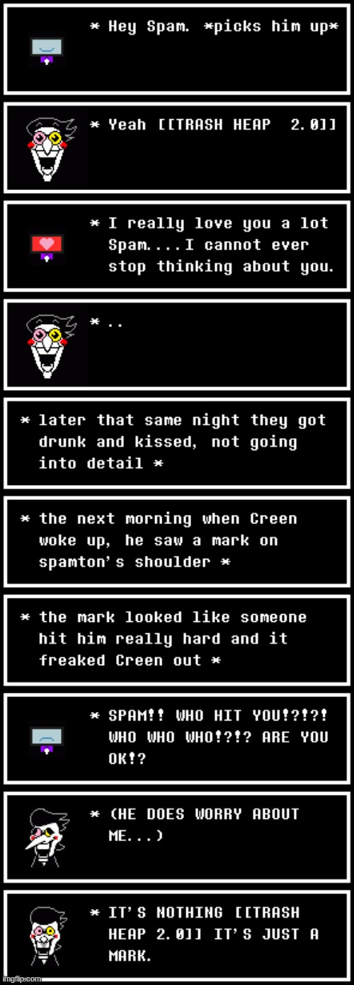 awww, Creen is secretly a softie behind that tough act | made w/ Imgflip meme maker