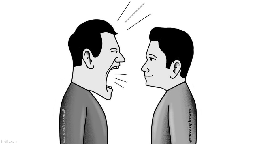 small brain yelling at big brain | image tagged in small brain yelling at big brain | made w/ Imgflip meme maker