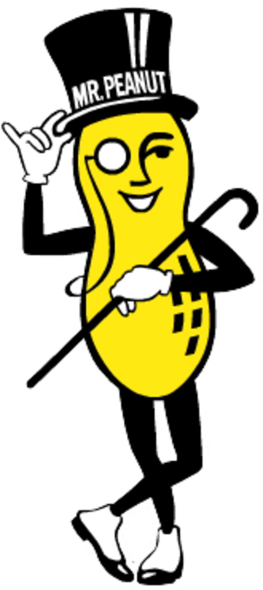 High Quality Planter's Peanuts Man Blank Meme Template