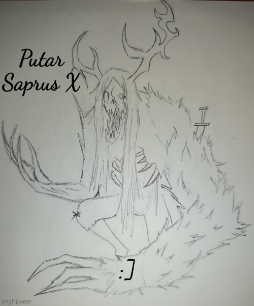 Putar Saprus X (request from UlliamofValos ) | Putar Saprus X; :] | image tagged in putar saprus x | made w/ Imgflip meme maker