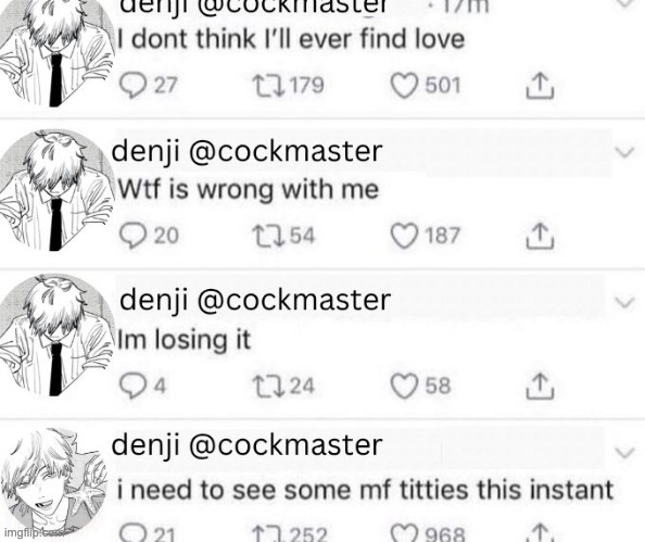 canonical msmg denji | made w/ Imgflip meme maker