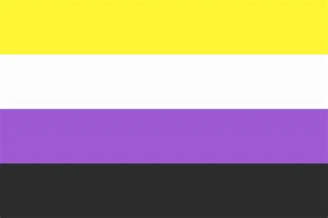 enby flag Blank Meme Template