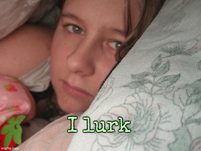 I lurk | made w/ Imgflip meme maker