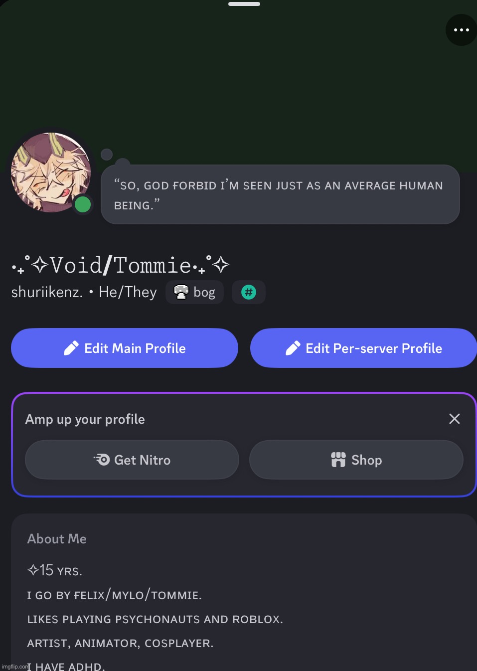discord for anyone who wants it ig (i JUST changed my user today lol. ion think anyone cares what the old one is called.) | made w/ Imgflip meme maker