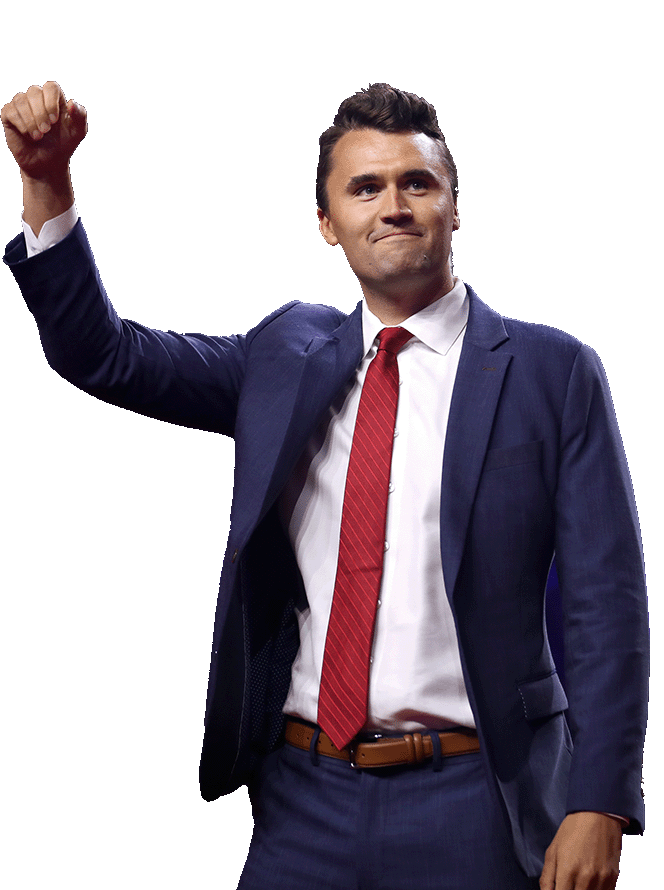 Charlie Kirk victory Blank Meme Template