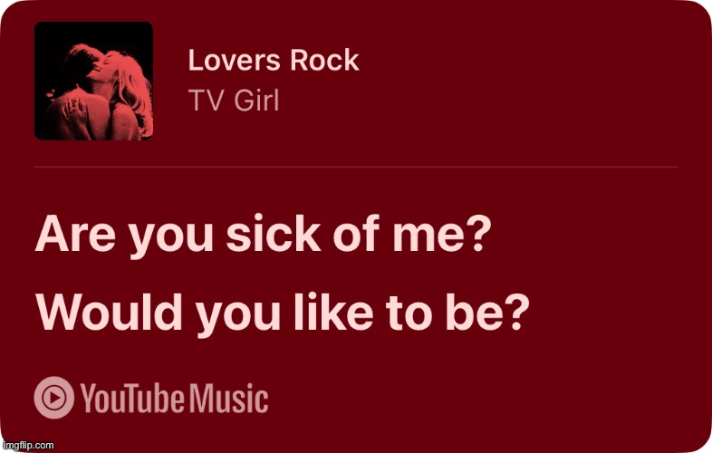 foxed is sick of me | made w/ Imgflip meme maker