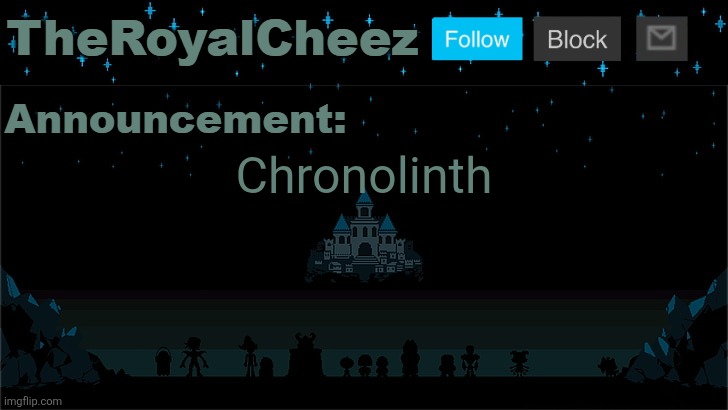 Cheez's Undertale Template | Chronolinth | image tagged in cheez's undertale template | made w/ Imgflip meme maker