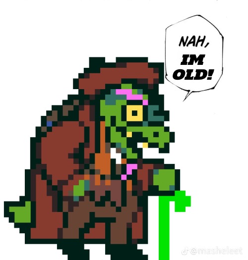 Gerson | IM OLD! | image tagged in gerson | made w/ Imgflip meme maker