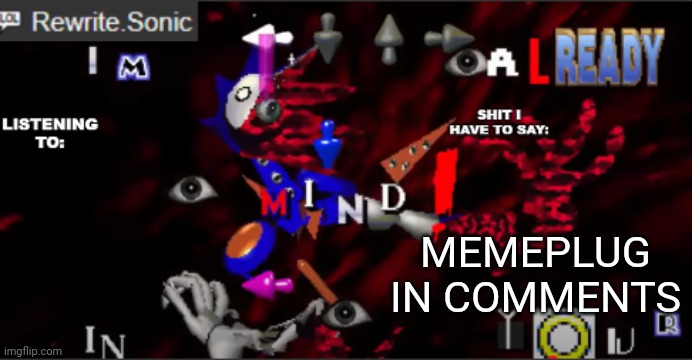 rewrite kyokai annoucement temp | MEMEPLUG IN COMMENTS | image tagged in rewrite kyokai annoucement temp | made w/ Imgflip meme maker