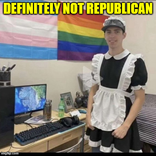 Definitely not a Republican | DEFINITELY NOT REPUBLICAN | image tagged in kirk shooter,not a republican | made w/ Imgflip meme maker