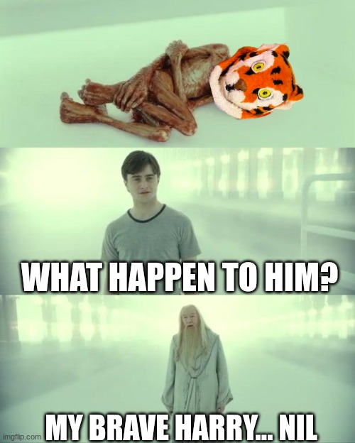 Clemson Tigers meme | WHAT HAPPEN TO HIM? MY BRAVE HARRY... NIL | image tagged in dead baby voldemort / what happened to him,memes,clemson,college football,football,sports | made w/ Imgflip meme maker
