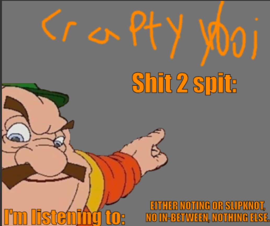 High Quality Craptyyboi announcement v3 Blank Meme Template