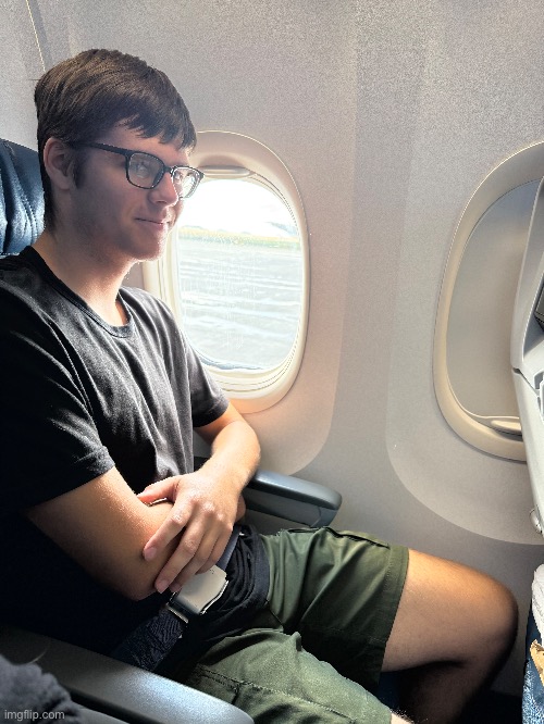 Plane ride from when I went to Iceland this summer | made w/ Imgflip meme maker