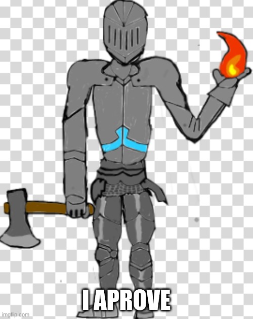 Bruhface w/ armour | I APROVE | image tagged in bruhface w/ armour | made w/ Imgflip meme maker